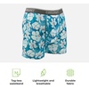 image:imageCariloha Soft Bamboo Viscose Boxer Briefs  Ultrabreathable and CoolBlue Hibiscus