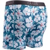 image:imageCariloha Soft Bamboo Viscose Boxer Briefs  Ultrabreathable and CoolBlue Hibiscus