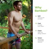 image:imageCariloha Soft Bamboo Viscose Boxer Briefs  Ultrabreathable and CoolOcean Scene