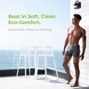 image:imageCariloha Soft Bamboo Viscose Boxer Briefs  Ultrabreathable and CoolVintage Beach