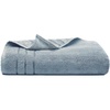 image:imageCariloha Bath Towel  Soft Bamboo Viscose  White  30 x 56  Ultra Plush Quick Dry Towel Turkish Cotton Bamboo Viscose Blend Highly Absorbent Large Bathroom Towels Odor ResistantBlue Lagoon