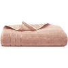 image:imageCariloha Bath Towel  Soft Bamboo Viscose  White  30 x 56  Ultra Plush Quick Dry Towel Turkish Cotton Bamboo Viscose Blend Highly Absorbent Large Bathroom Towels Odor ResistantBlush