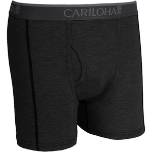 image:imageCariloha Soft Bamboo Viscose Boxer Briefs  Ultrabreathable and CoolGraphite