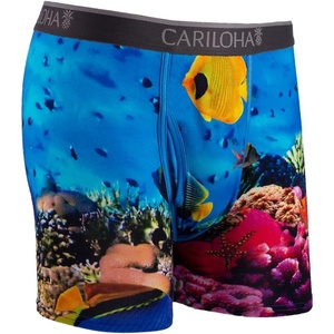 image:imageCariloha Soft Bamboo Viscose Boxer Briefs  Ultrabreathable and CoolOcean Scene