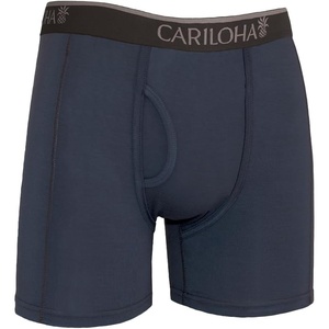 image:imageCariloha Soft Bamboo Viscose Boxer Briefs  Ultrabreathable and CoolSteel Blue