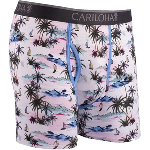 image:imageCariloha Soft Bamboo Viscose Boxer Briefs  Ultrabreathable and CoolVintage Beach