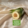 image:imageCariloha Aloha Soft Bamboo Viscose Sheet Set  Cape Blue  King  Buttery Soft Hypoallergenic Cooling Sheets 1 Flat 1 Fitted 2 Pillowcases 16 in Deep Pockets OEKOTEX Standard 100Natural