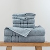 image:imageCariloha Bath Towel Hand Towel Washcloth Bundle  4 Each  Blue LagoonBlue Lagoon