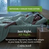 image:imageCariloha Classic 4Piece Twill Sheet Set  Tahitian Breeze  Queen  Viscose Material  Allergy Resistant and Extra Soft  Cooling for Hot Sleepers  Corner BandsTahitian Breeze