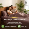 image:imageCariloha Classic Bamboo Viscose Sheet Set  Beach Linen  Queen  Breathable Odor Resistant Hypoallergenic Cooling Pillow Cases 2 Soft Twill Weave Pillowcases 100 Viscose from Bamboo