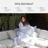 image:imageCariloha MidLoft Duvet Insert  AllSeason Comfort  White  FullQueen  AllSeason TemperatureRegulating Comforter Odor amp Allergen Resistant OEKOTEX Standard 100 96x92 InchesQueen US Standard