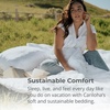 image:imageCariloha MidLoft Duvet Insert  AllSeason Comfort  White  FullQueen  AllSeason TemperatureRegulating Comforter Odor amp Allergen Resistant OEKOTEX Standard 100 96x92 InchesQueen US Standard