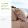 image:imageCariloha Resort 2Piece Sateen Pillowcase Set  Blue Lagoon  King  Breathable and Cooling Pillowcases for Hot Sleepers  2 Buttery Soft Breathable OdorResistant Hypoallergenic Sateen Cooling Pillow Cases 100 Viscose from BambooBlush