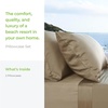 image:imageCariloha Resort 2Piece Sateen Pillowcase Set  Blue Lagoon  King  Breathable and Cooling Pillowcases for Hot Sleepers  2 Buttery Soft Breathable OdorResistant Hypoallergenic Sateen Cooling Pillow Cases 100 Viscose from BambooStone