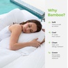 image:imageCariloha Resort 2Piece Sateen Pillowcase Set  Blue Lagoon  King  Breathable and Cooling Pillowcases for Hot Sleepers  2 Buttery Soft Breathable OdorResistant Hypoallergenic Sateen Cooling Pillow Cases 100 Viscose from BambooOnyx