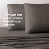 image:imageCariloha Resort 2Piece Sateen Pillowcase Set  Blue Lagoon  King  Breathable and Cooling Pillowcases for Hot Sleepers  2 Buttery Soft Breathable OdorResistant Hypoallergenic Sateen Cooling Pillow Cases 100 Viscose from BambooOnyx