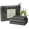 image:imageCariloha Resort Sheet Set  Cooling Bamboo Viscose  White  Queen  Luxury Cooling Sheets with Sateen Weave 18 in Deep Pockets 1 Fitted 1 Flat 2 Pillowcases OEKOTEX Standard 100Onyx