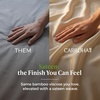 image:imageCariloha Resort Sheet Set  Cooling Bamboo Viscose  White  Queen  Luxury Cooling Sheets with Sateen Weave 18 in Deep Pockets 1 Fitted 1 Flat 2 Pillowcases OEKOTEX Standard 100Coconut Milk