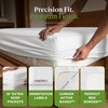 image:imageCariloha Retreat Sheet Set  Bamboo Lyocell  White  King  Our Softest Luxury Cooling Sheet Sateen Weave 18 in Deep Pockets 1 Fitted 1 Flat 2 Pillowcases OEKOTEX Standard 100White