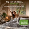 image:imageCariloha Retreat Sheet Set  Bamboo Lyocell  White  King  Our Softest Luxury Cooling Sheet Sateen Weave 18 in Deep Pockets 1 Fitted 1 Flat 2 Pillowcases OEKOTEX Standard 100Coastal Gray