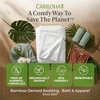 image:imageCariloha Retreat Sheet Set  Bamboo Lyocell  White  King  Our Softest Luxury Cooling Sheet Sateen Weave 18 in Deep Pockets 1 Fitted 1 Flat 2 Pillowcases OEKOTEX Standard 100White