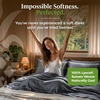 image:imageCariloha Retreat Sheet Set  Bamboo Lyocell  White  King  Our Softest Luxury Cooling Sheet Sateen Weave 18 in Deep Pockets 1 Fitted 1 Flat 2 Pillowcases OEKOTEX Standard 100Laguna Blue