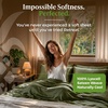 image:imageCariloha Retreat Sheet Set  Bamboo Lyocell  White  King  Our Softest Luxury Cooling Sheet Sateen Weave 18 in Deep Pockets 1 Fitted 1 Flat 2 Pillowcases OEKOTEX Standard 100Oasis Green