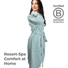 image:imageCariloha Waffle Knit Bath RobeTahitian Breeze