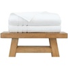 image:imageCariloha Extra Smooth Towel Viscose from Bamboo 28x54 Highly Absorbent Odor Resistant Ocean Mist 4 Pack BundleWhite