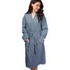 image:imageCariloha Waffle Knit Bath RobeMarine Blue