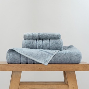 image:imageCariloha Bath Towel Hand Towel Washcloth Bundle  4 Each  Blue LagoonBlue Lagoon