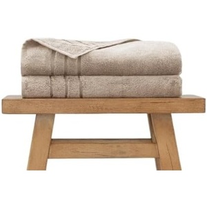 image:imageCariloha Extra Smooth Towel Viscose from Bamboo 28x54 Highly Absorbent Odor Resistant Ocean Mist 4 Pack BundleStone