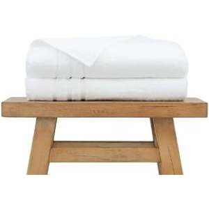 image:imageCariloha Extra Smooth Towel Viscose from Bamboo 28x54 Highly Absorbent Odor Resistant Ocean Mist 4 Pack BundleWhite