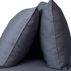 image:imageCariloha Resort 2Piece Sateen Pillowcase Set  Blue Lagoon  King  Breathable and Cooling Pillowcases for Hot Sleepers  2 Buttery Soft Breathable OdorResistant Hypoallergenic Sateen Cooling Pillow Cases 100 Viscose from BambooBlue Lagoon