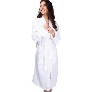 image:imageCariloha Waffle Knit Bath RobeWhite