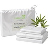 image:imageCariloha Resort Sheet Set  Cooling Viscose from Bamboo  Ocean Mist  KingWhite