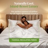 image:imageCariloha Resort Sheet Set  Cooling Viscose from Bamboo  Ocean Mist  KingWhite